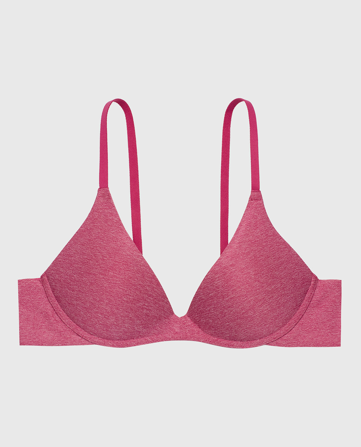 La Senza Wireless Light Lift Bra in Electric Rouge