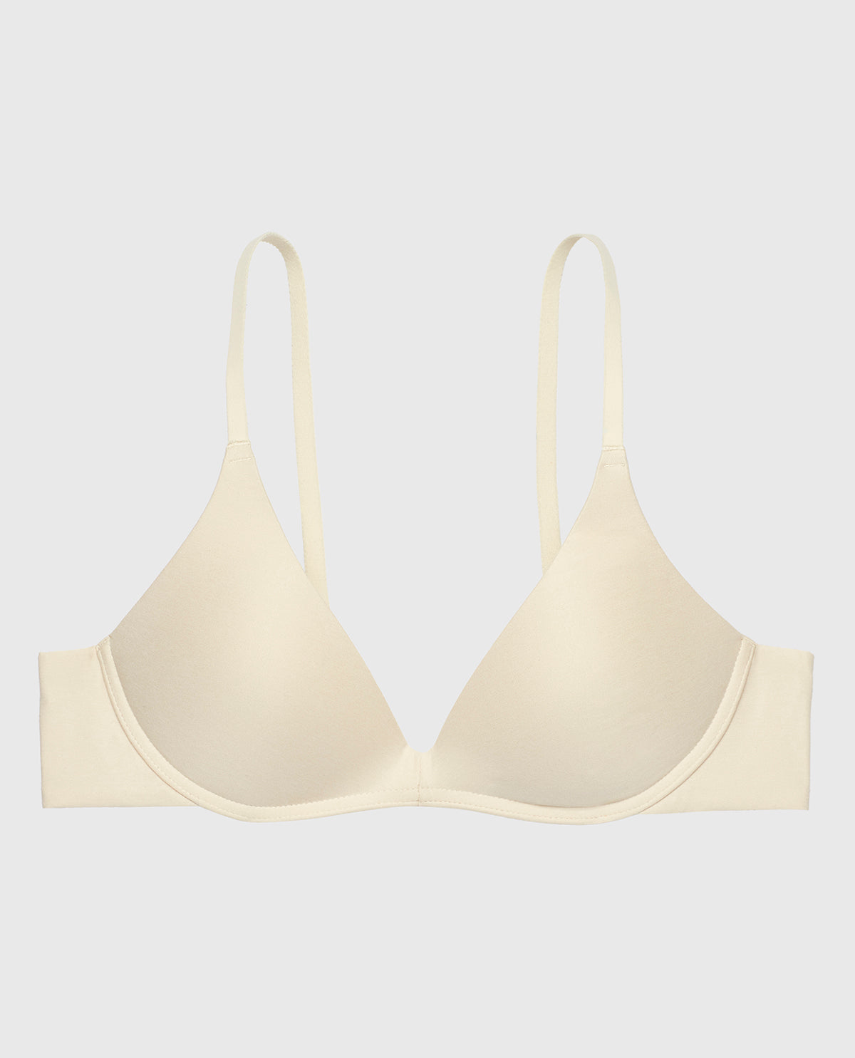 La Senza Wireless Light Lift Bra in Oatmeal Heather