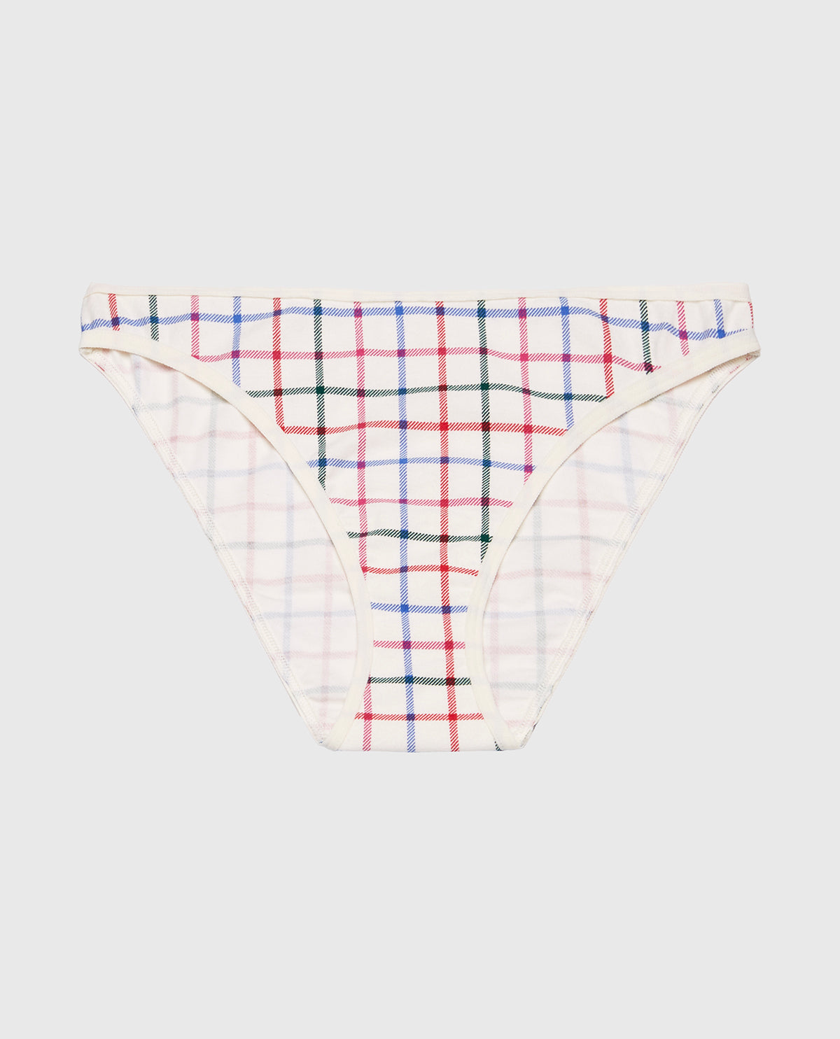 La Senza Cotton Bikini Panty in Jingle Plaid