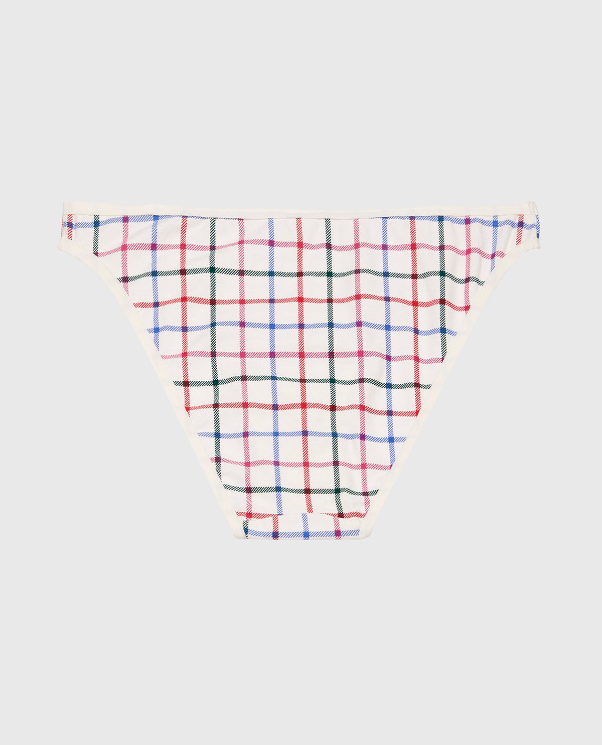 La Senza Cotton Bikini Panty in Jingle Plaid