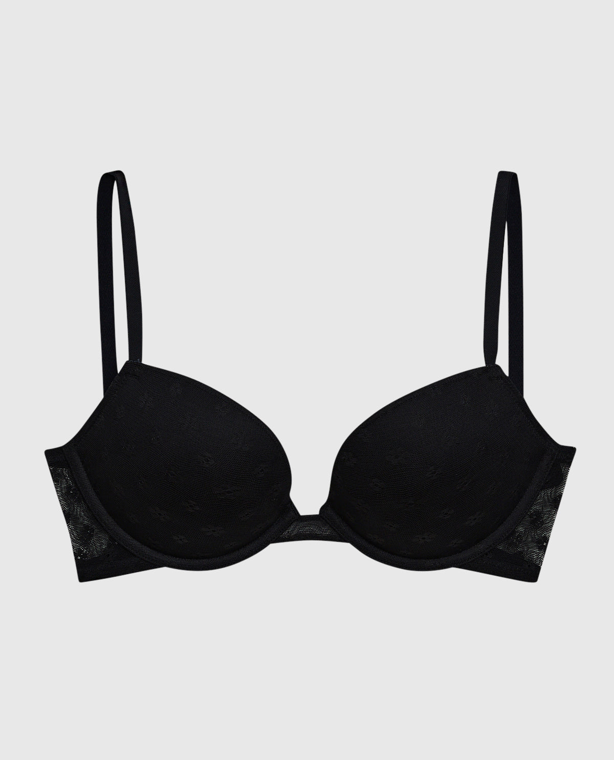 La Senza Push Up Bra with Allover Mesh