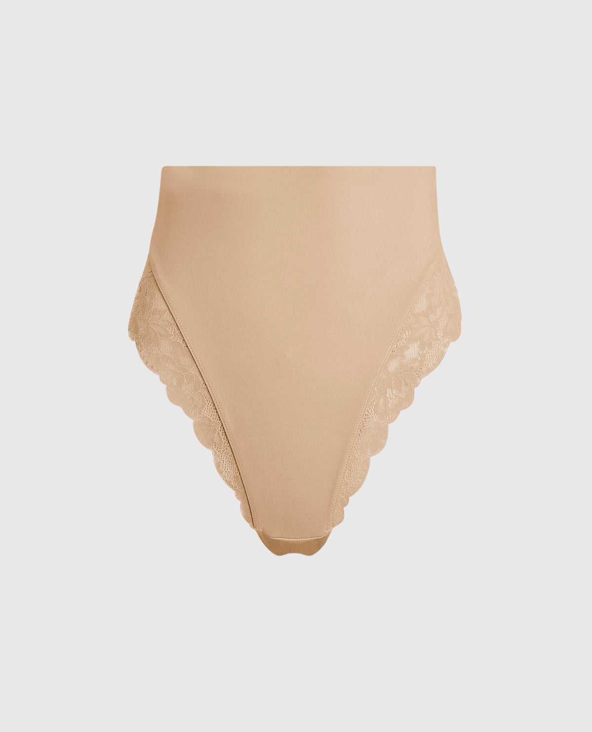 La Senza High Waist Smoothing Cheeky Panty in Rosetan