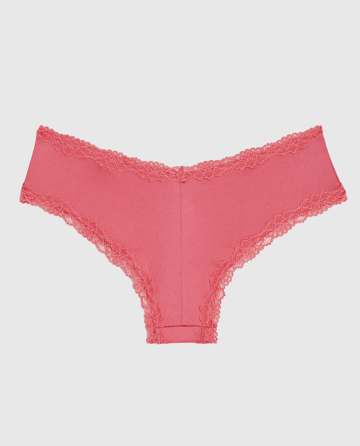 La Senza Cheeky Panty with Lace Trim in Romantic Pink