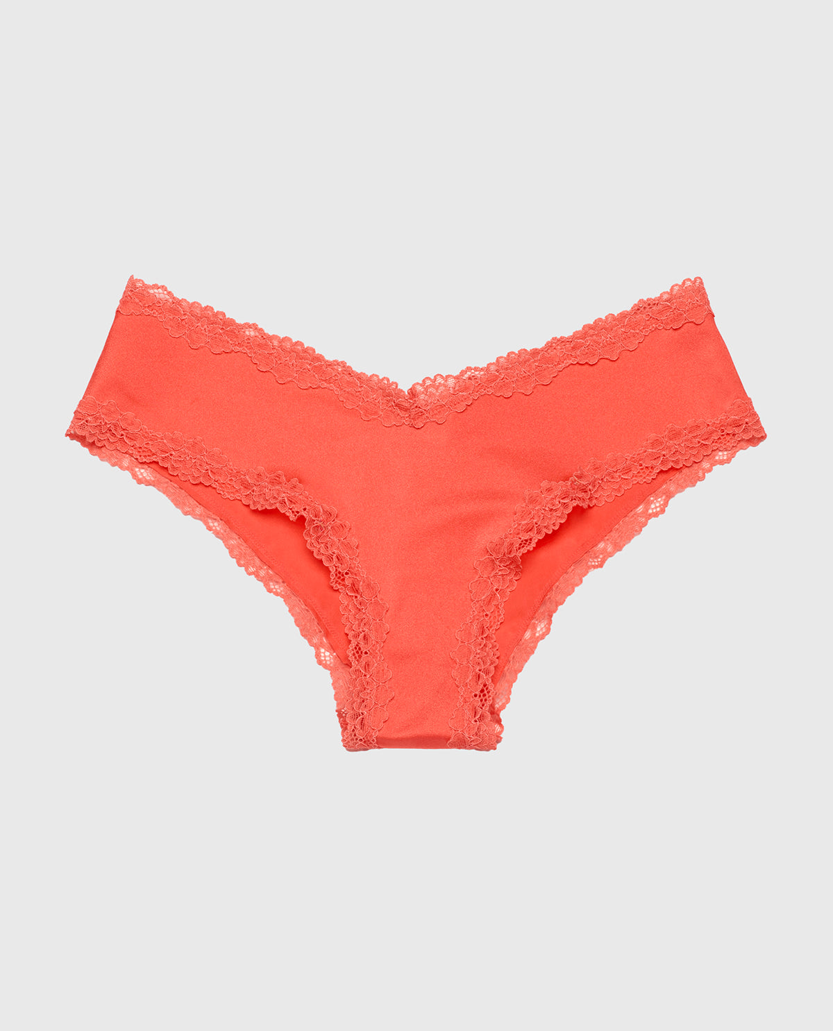 La Senza Cheeky Panty with Lace Trim in Flare