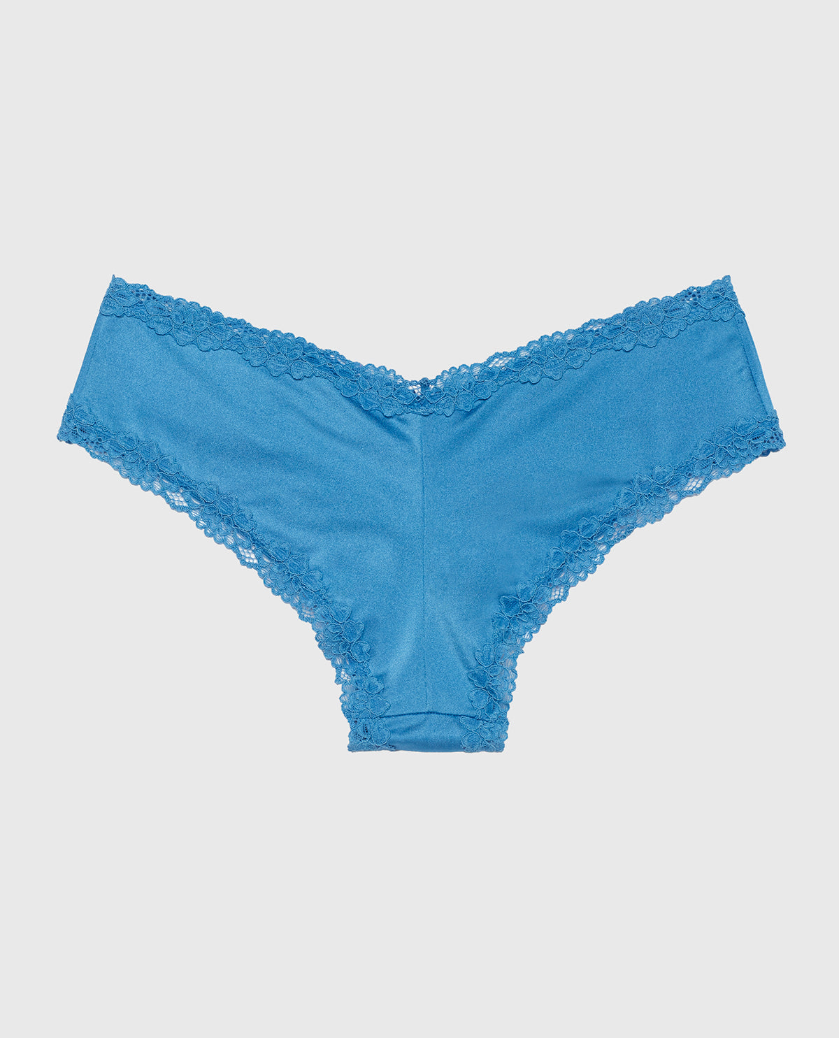 La Senza Cheeky Panty with Lace Trim in Pacific Coast