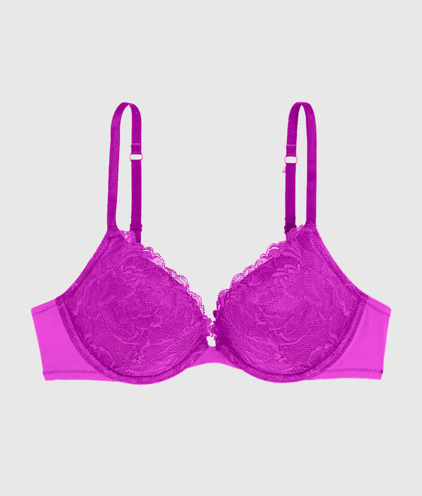 La Senza Soutien-gorge pigeonnant plongeant avec incrustation de dentelle