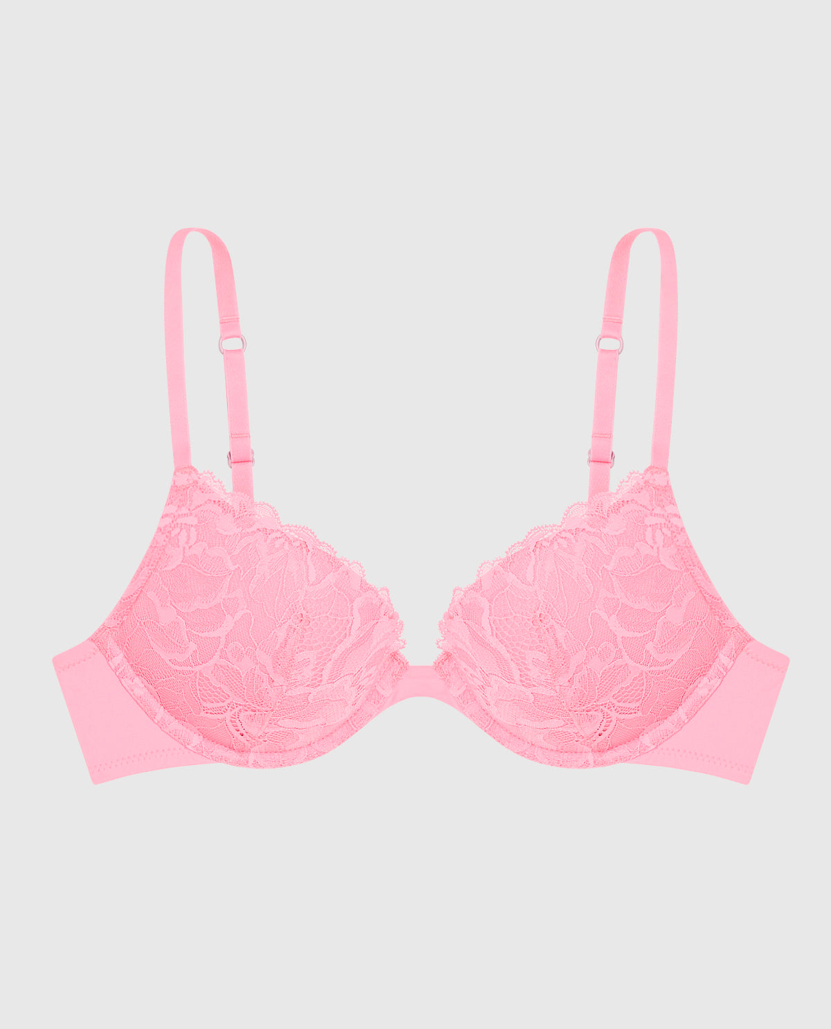 La Senza Lace Push Up Bra in Make Me Blush