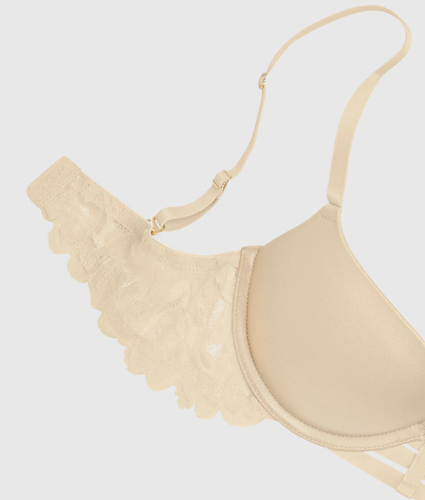 La Senza Push Up Bra with Lace Wing
