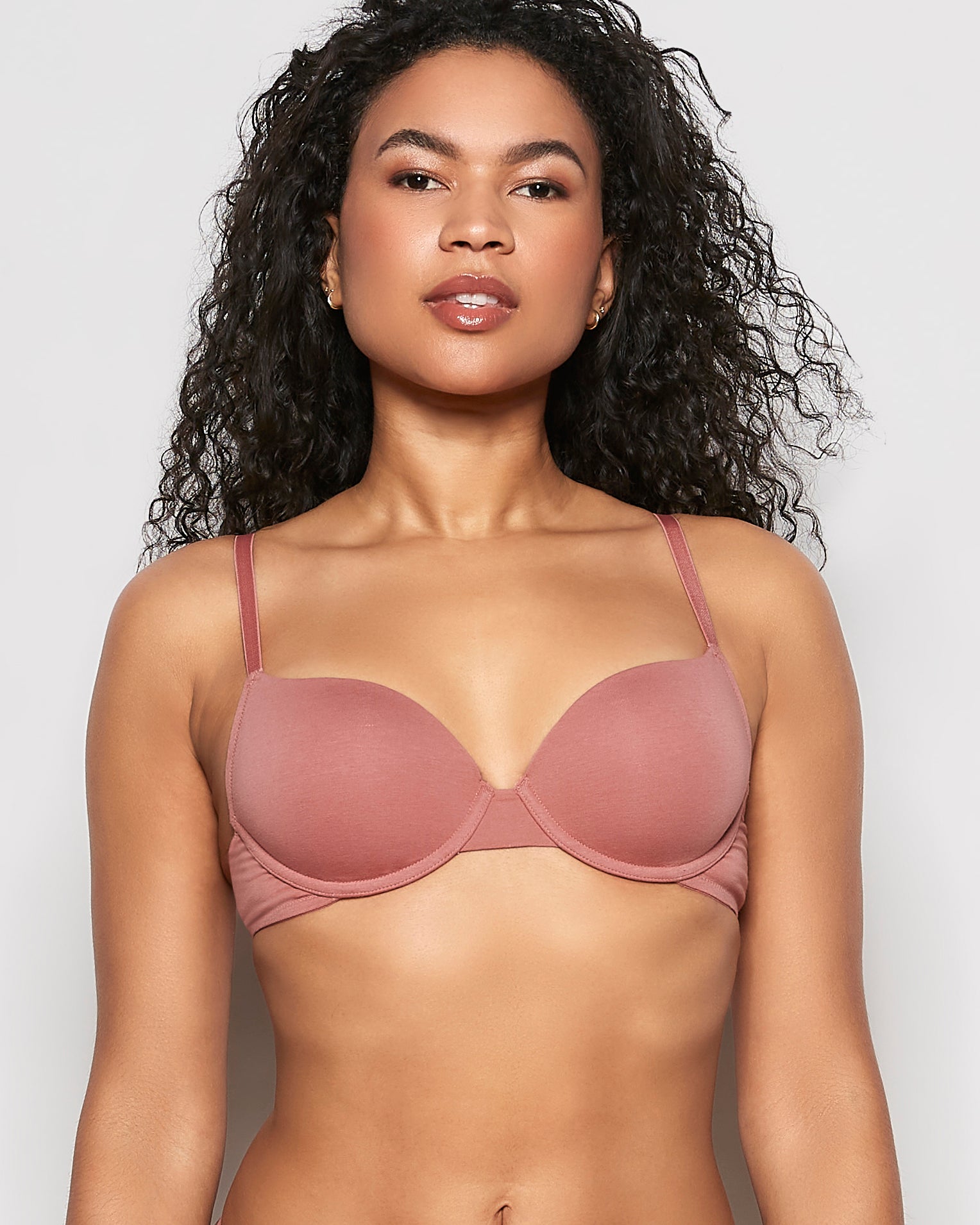 La Senza Lightly Lined Demi Bra in Rosy Blush