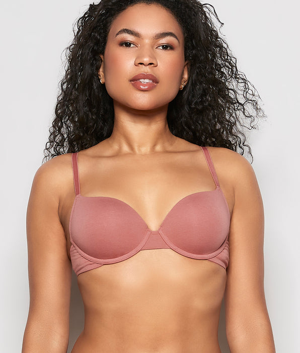 La Senza Lightly Lined Demi Bra in Rosy Blush