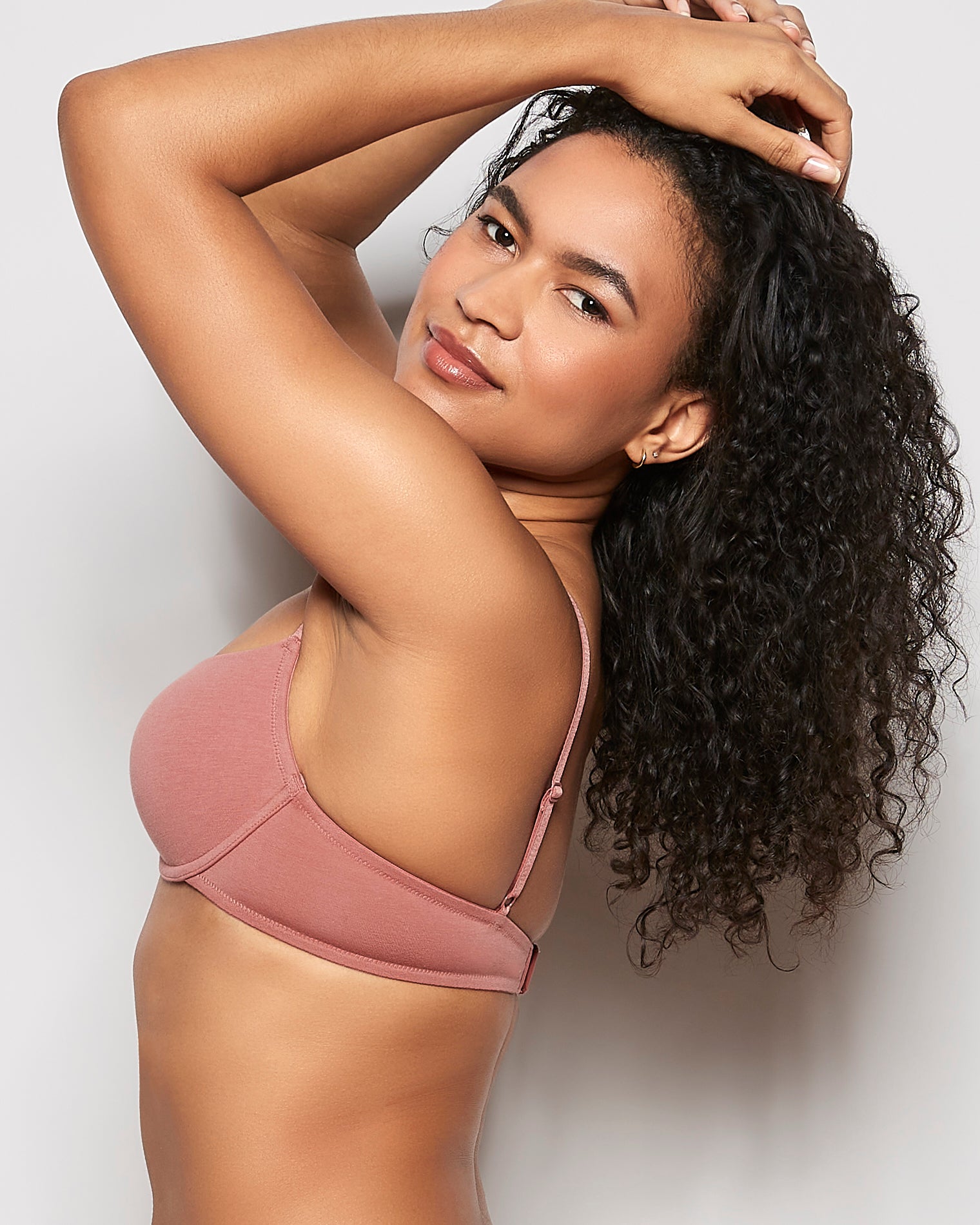 La Senza Lightly Lined Demi Bra in Rosy Blush