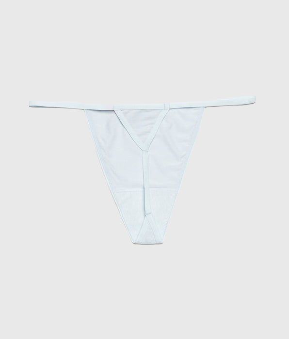 La Senza Ultrasoft G-String Panty in Vista Blue
