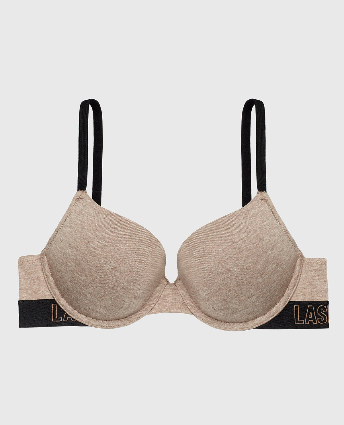 La Senza Smooth Lightly Lined Demi Bra in Leafless Tree Heather