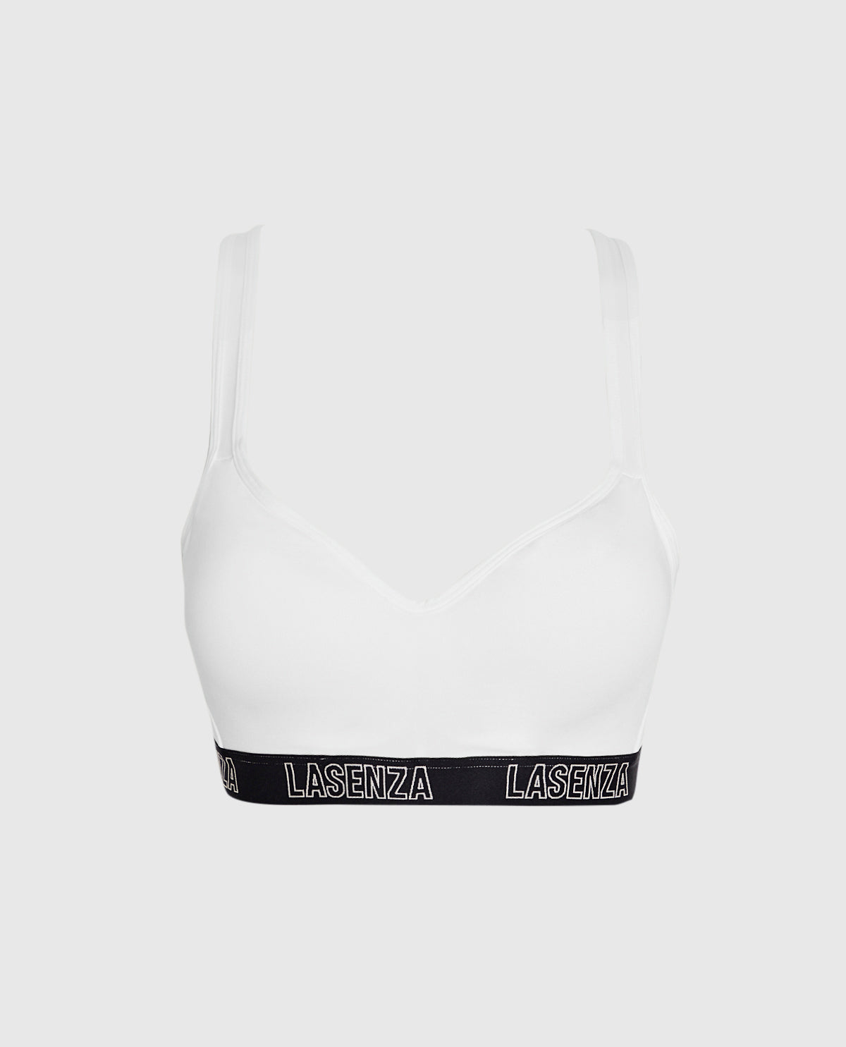 La Senza Medium Impact Sports Bra in Ivory