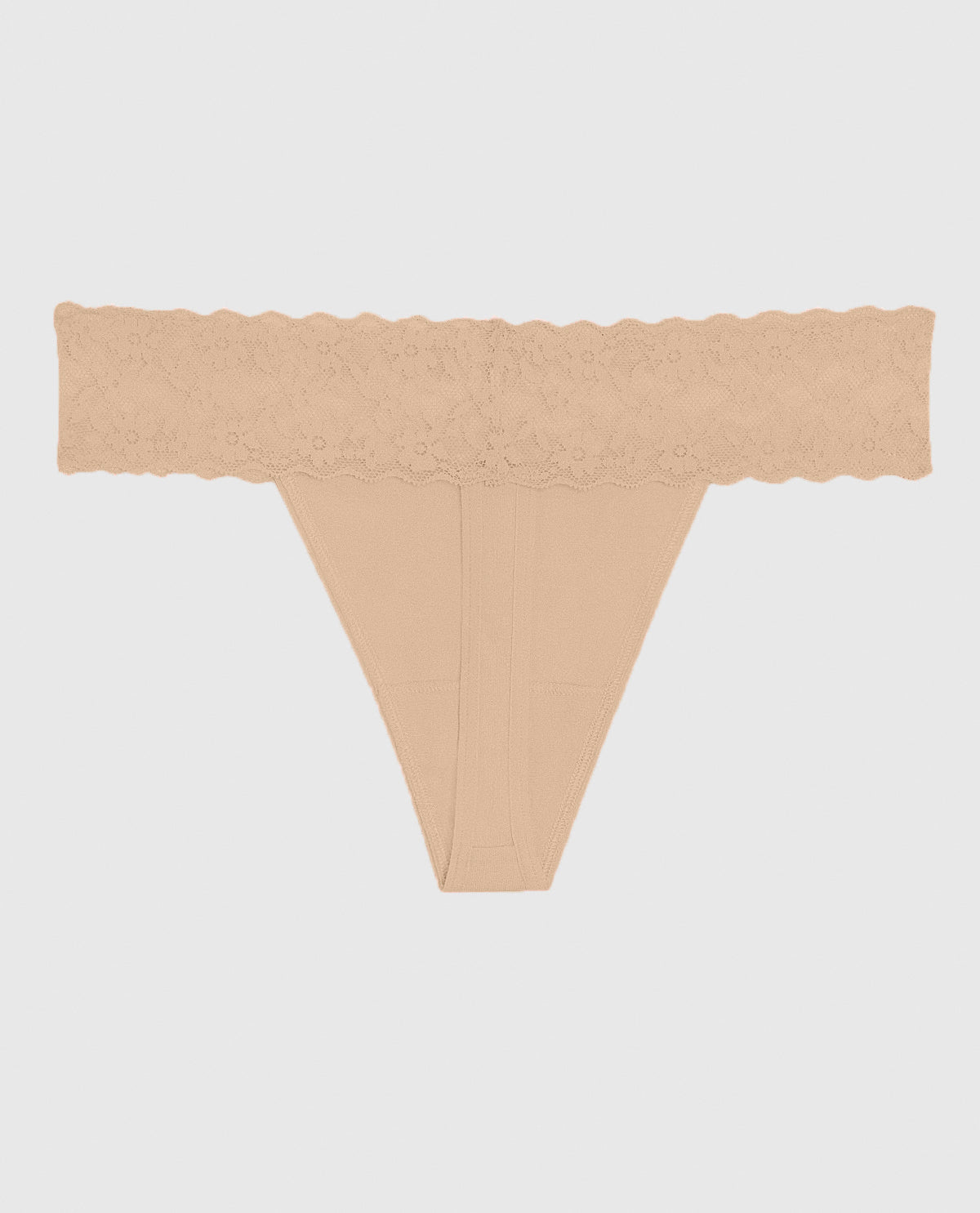 La Senza Thong Panty with Lace Trim