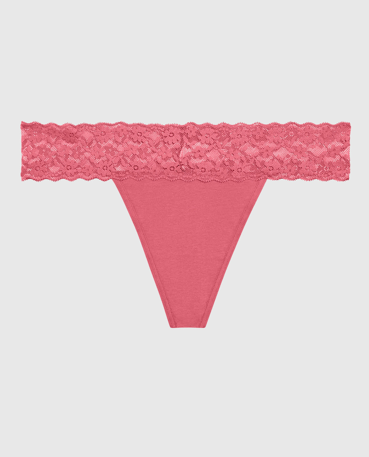 La Senza Tanga avec dentelle rose romantique