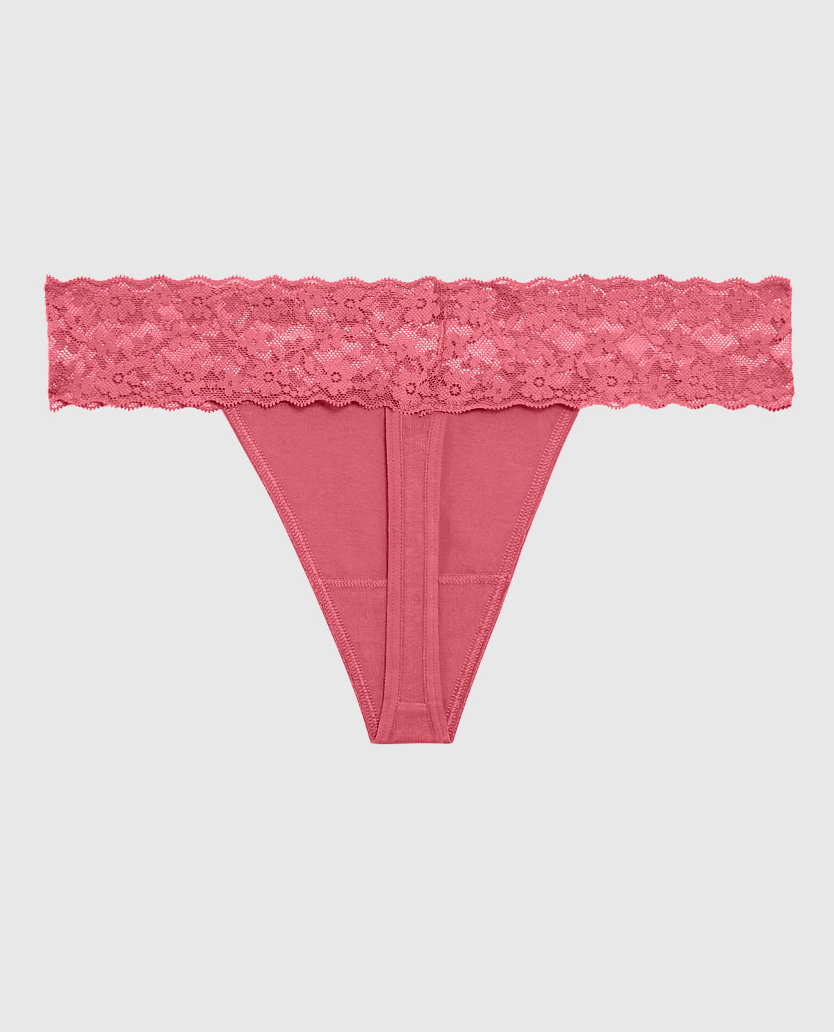 La Senza Tanga avec dentelle rose romantique