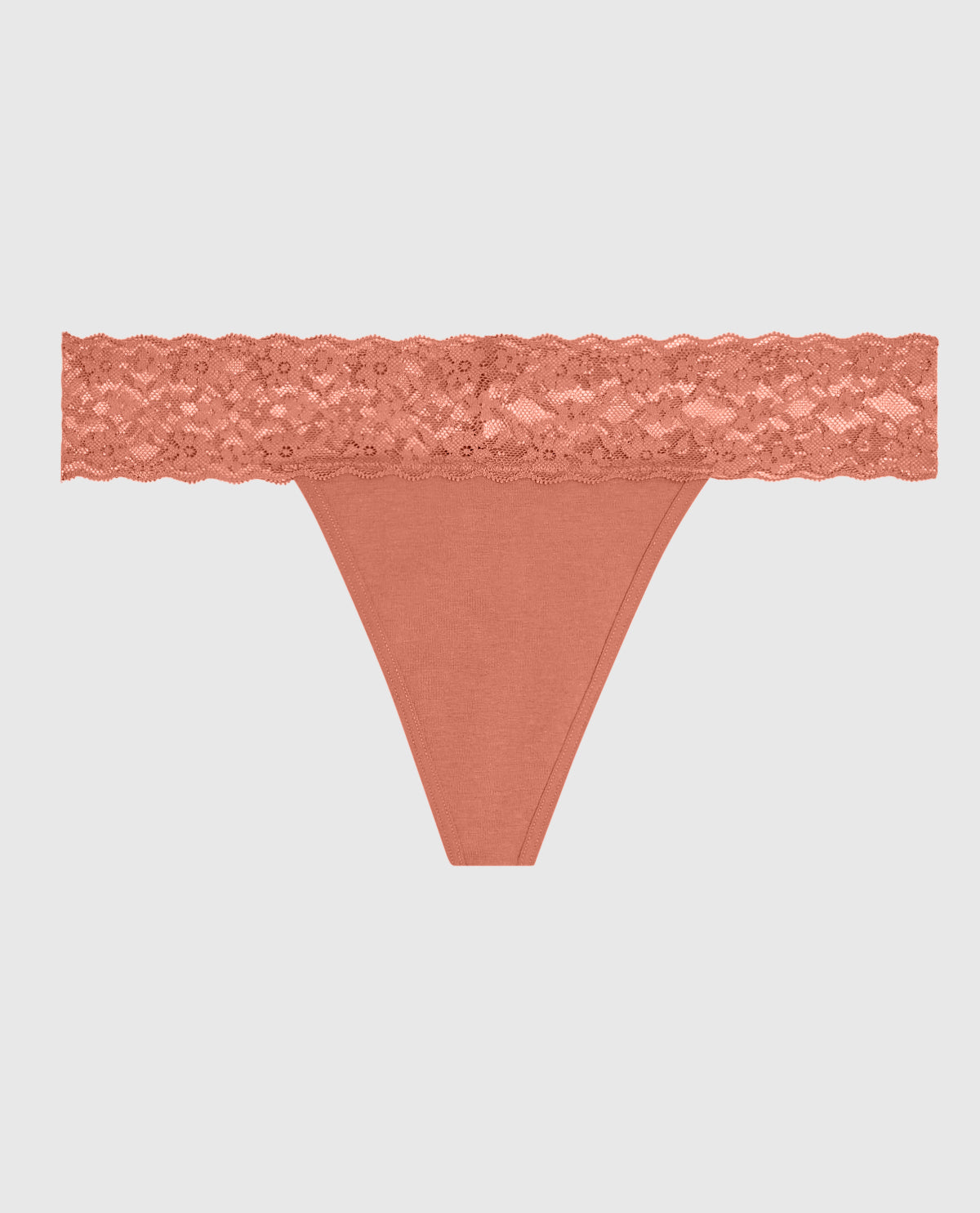 La Senza Tanga avec dentelle rose subtil