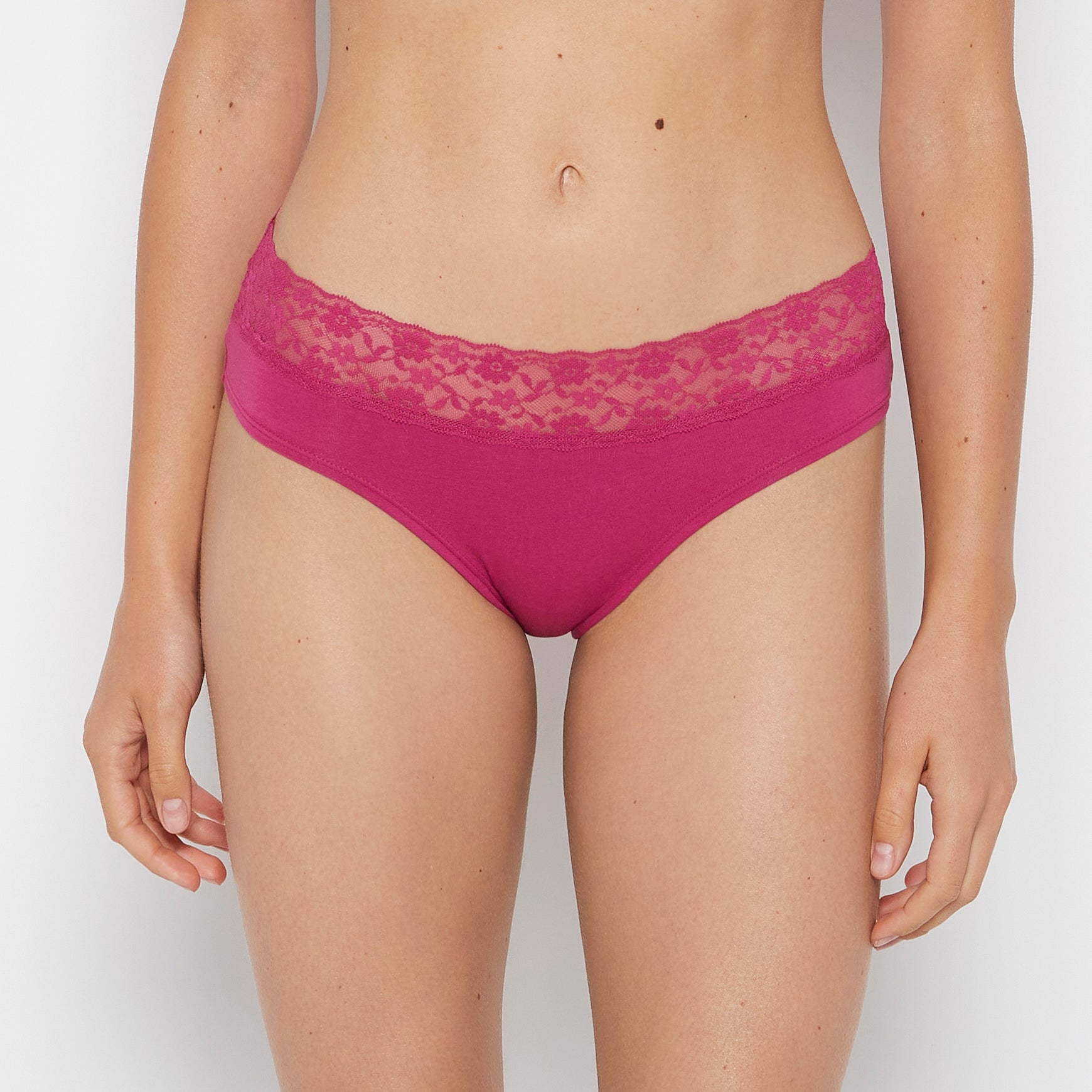 La Senza Hipster Panty in Fuchsia Red