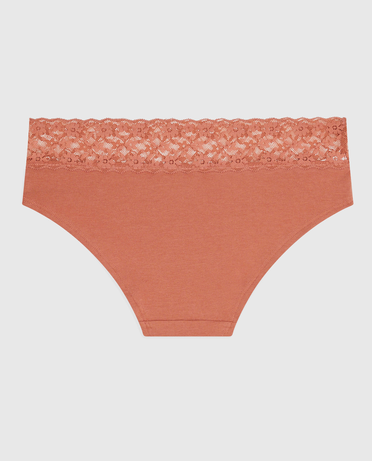 La Senza Culotte taille basse avec dentelle rose subtil