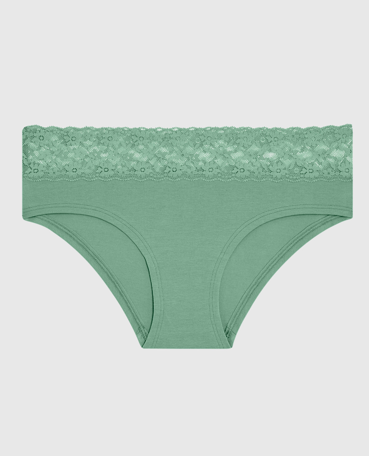 La Senza Hipster Panty with Lace in Wintermint