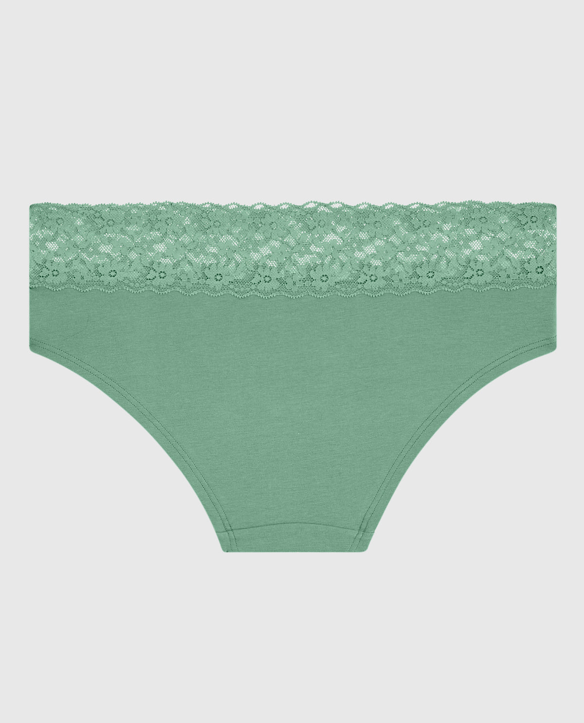 La Senza Hipster Panty with Lace in Wintermint