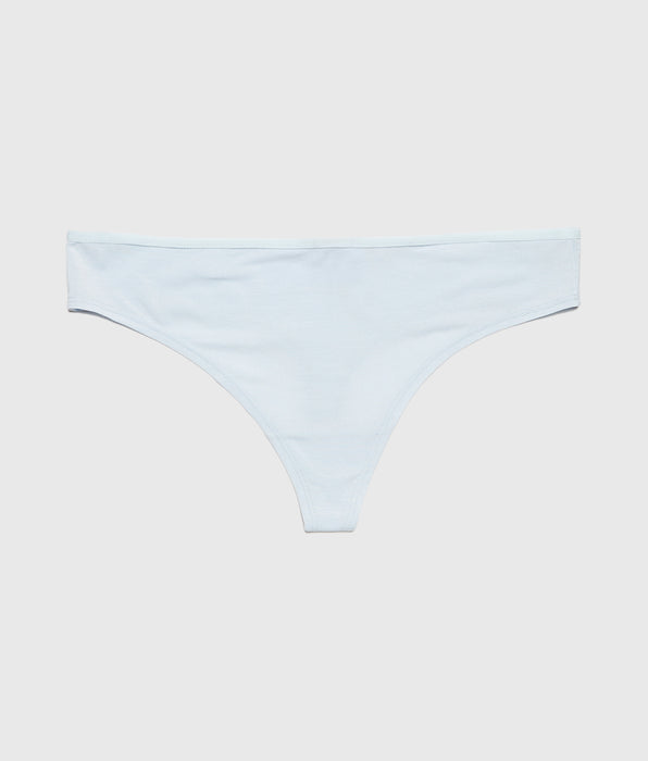 La Senza Ultrasoft Modal Thong Panty in Vista Blue