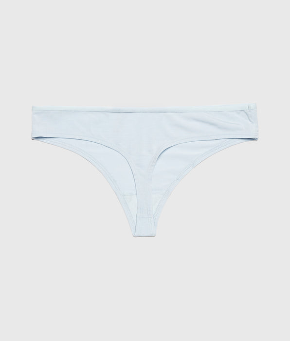 La Senza Ultrasoft Modal Thong Panty in Vista Blue