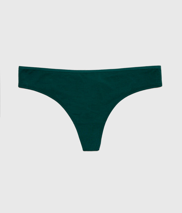 La Senza Tanga Ultrasoft en modal vert émeraude