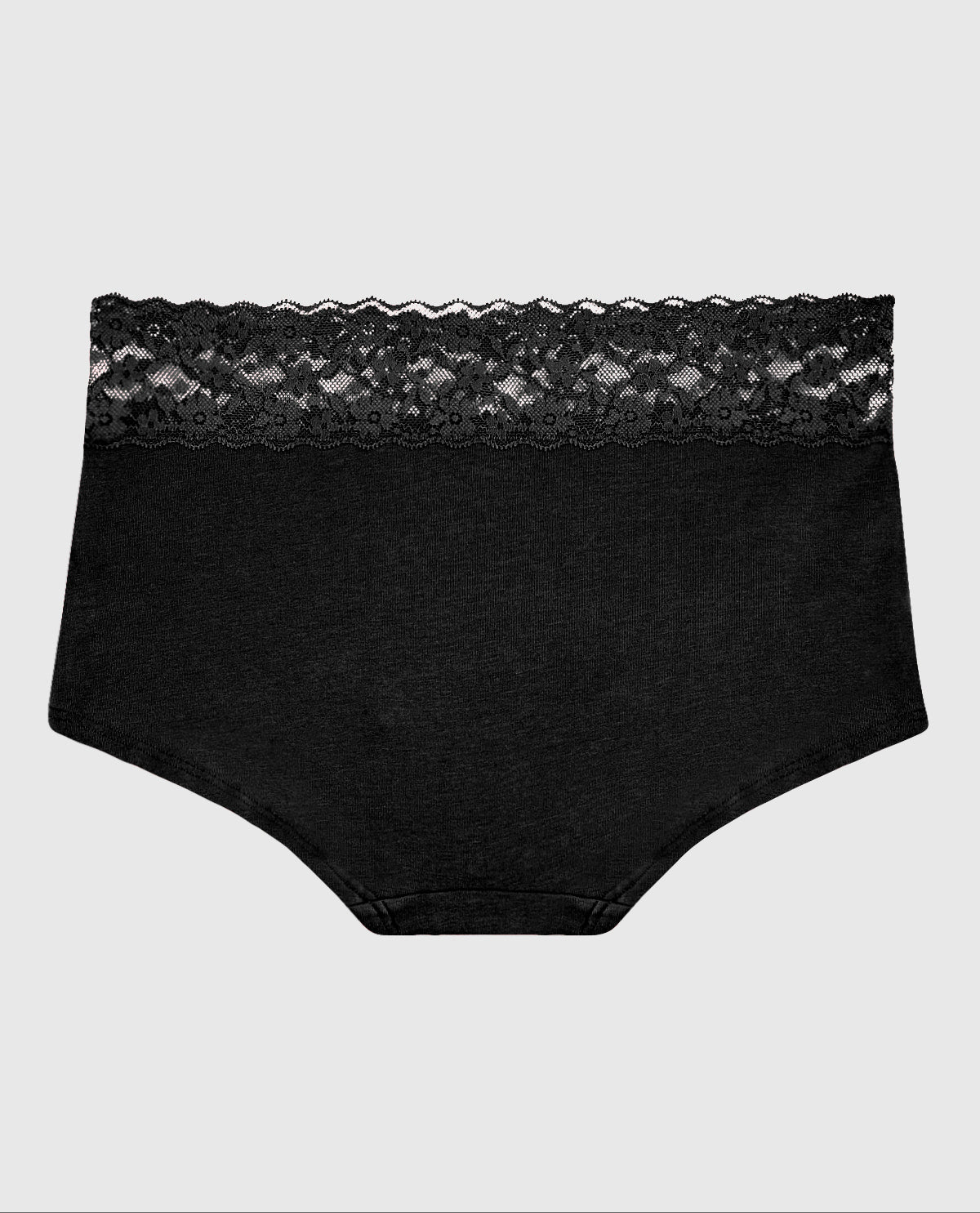 La Senza Boyshort Panty with Lace Trim