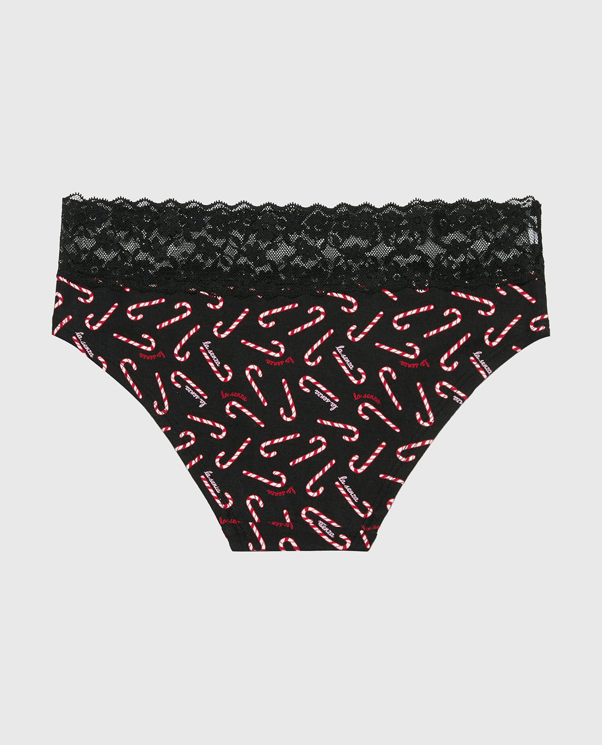 La Senza Culotte taille basse mignonnes cannes de bonbon