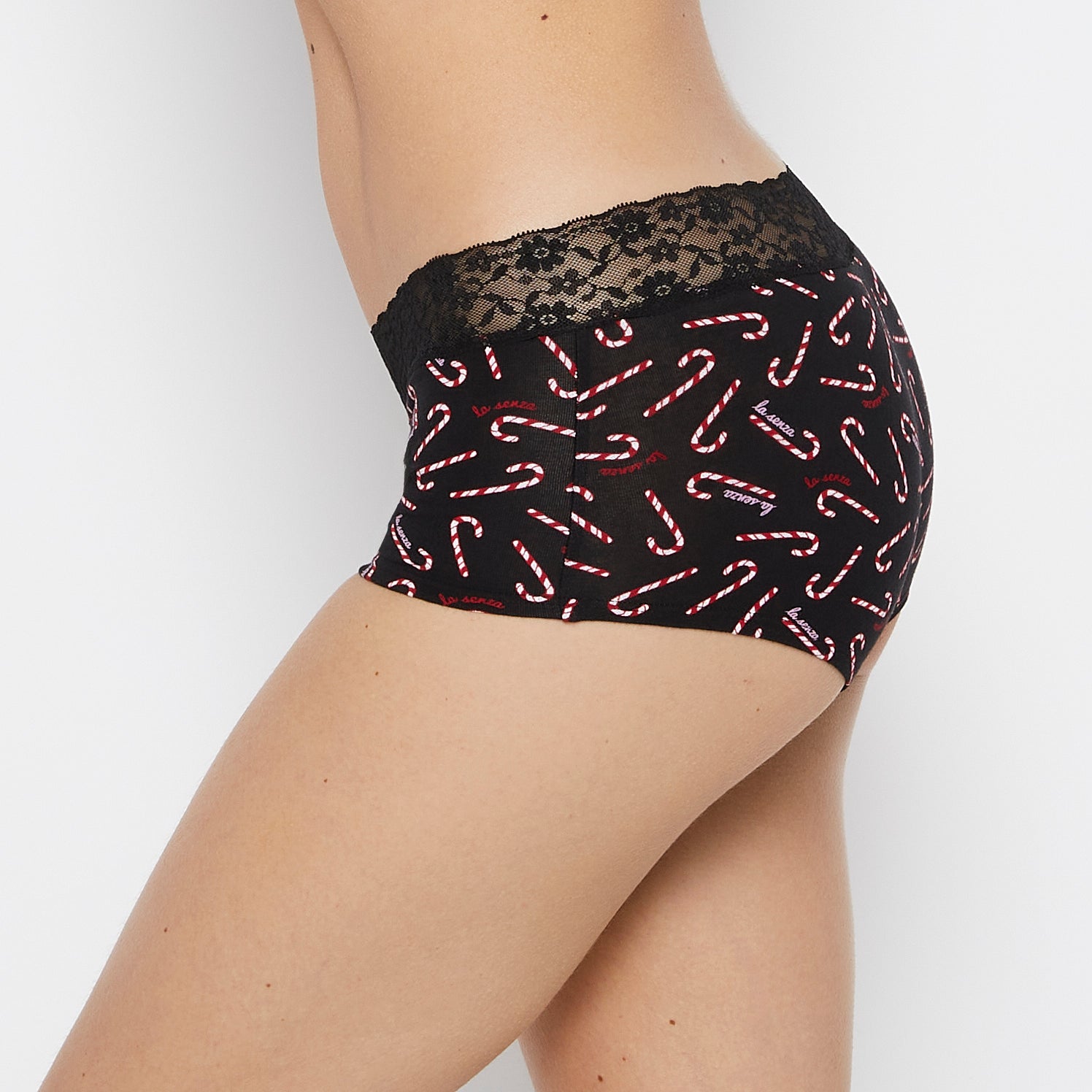 La Senza Culotte garçonne mignonnes cannes de bonbon