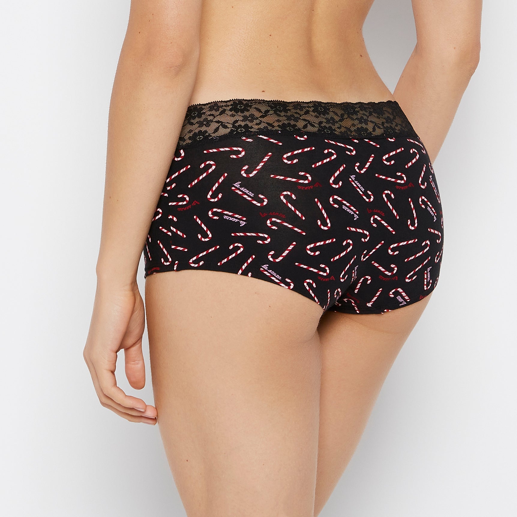 La Senza Culotte garçonne mignonnes cannes de bonbon