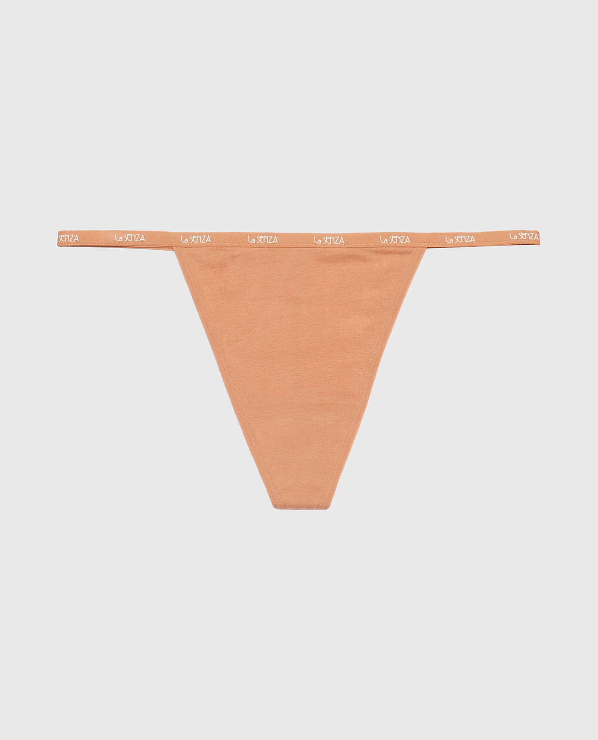 La Senza G-Sring Panty with Logo Trim in Cork