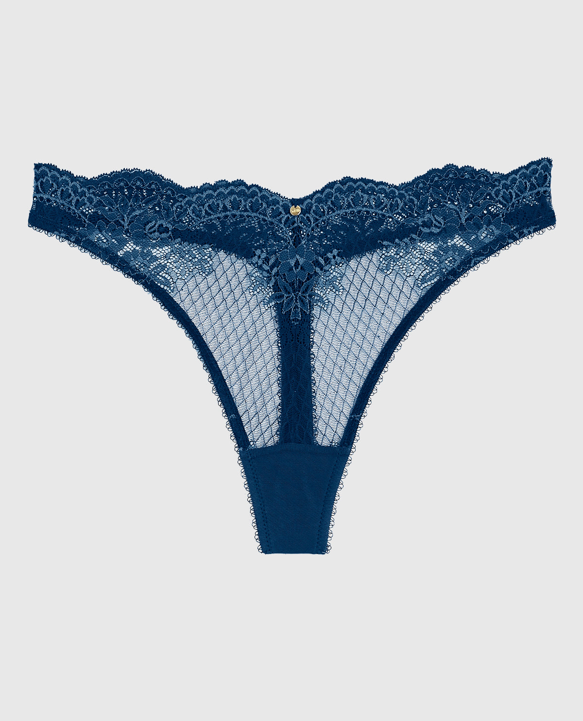 La Senza Lace High Leg Thong Panty