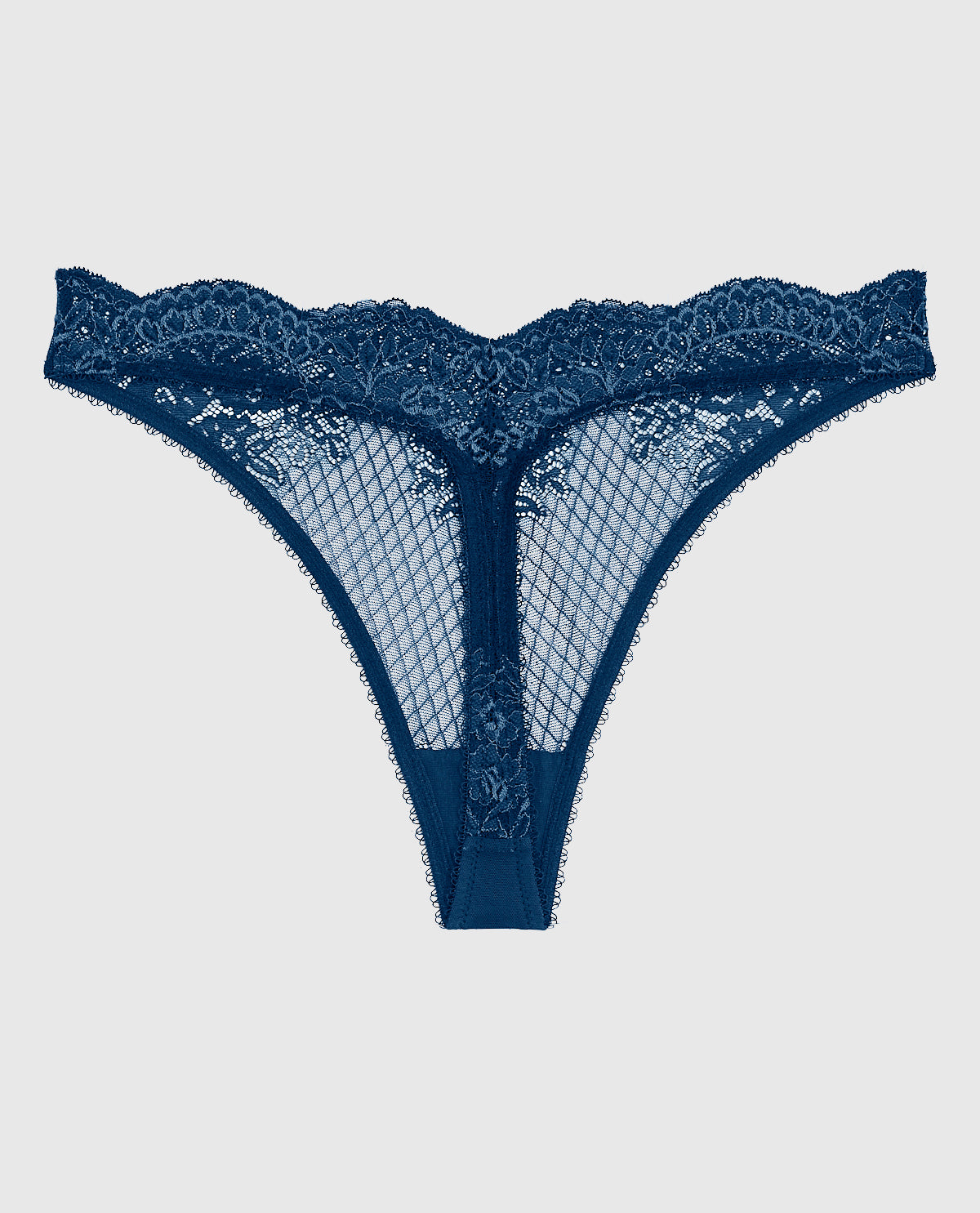 La Senza Lace High Leg Thong Panty