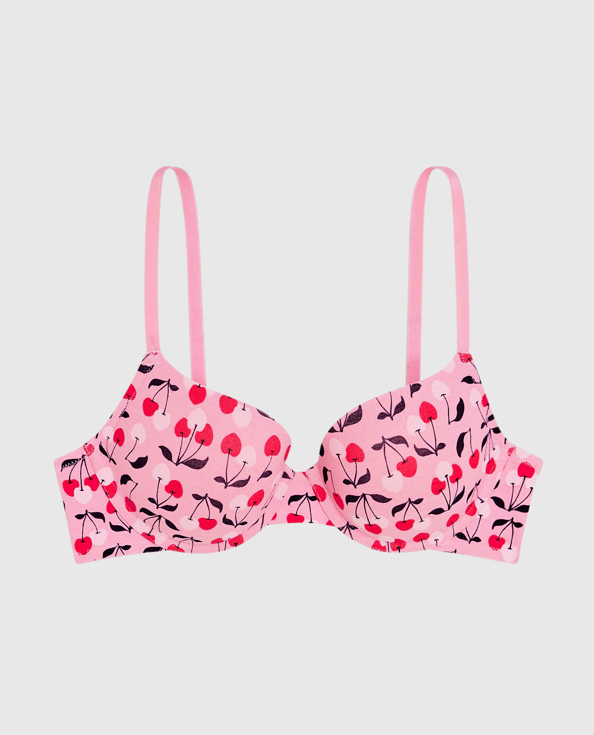 La Senza Smooth Lightly Lined Demi Bra in Cherry on Top