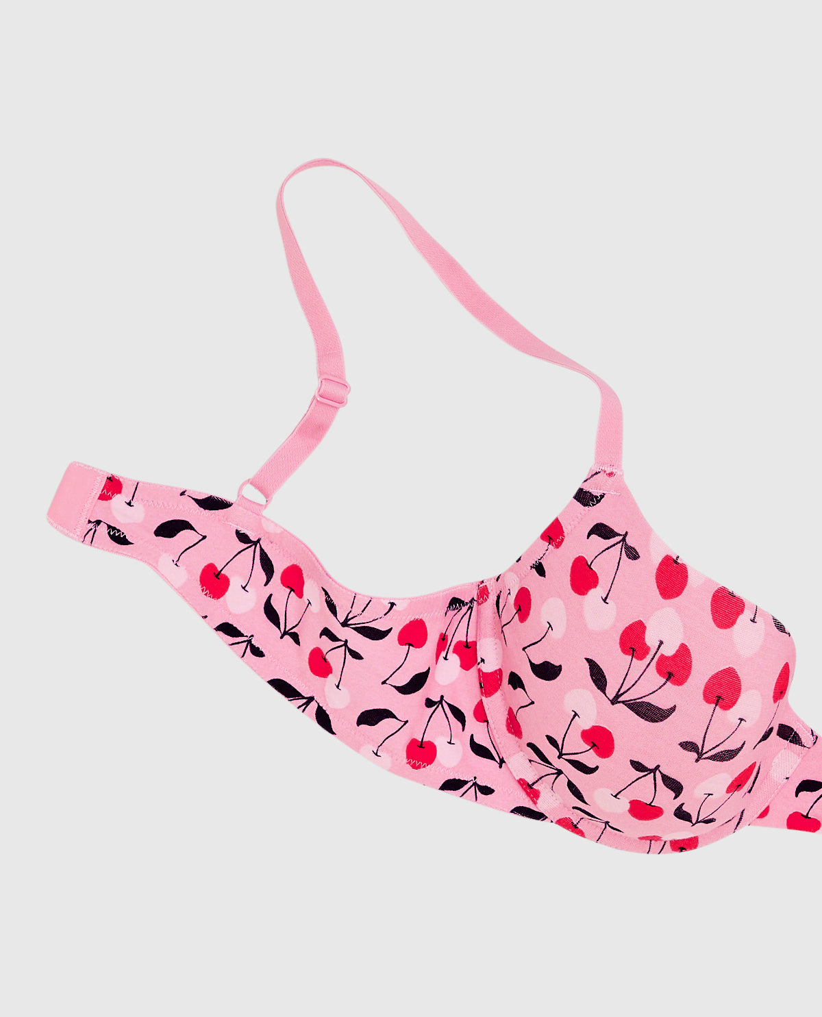 La Senza Smooth Lightly Lined Demi Bra in Cherry on Top