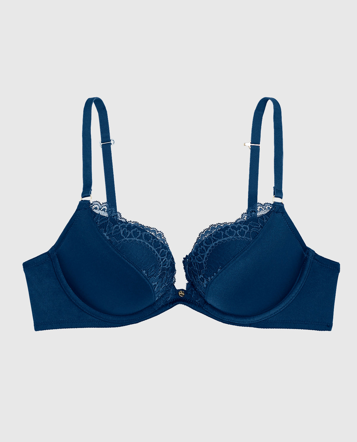 La Senza Push Up Bra with Lace Overlay