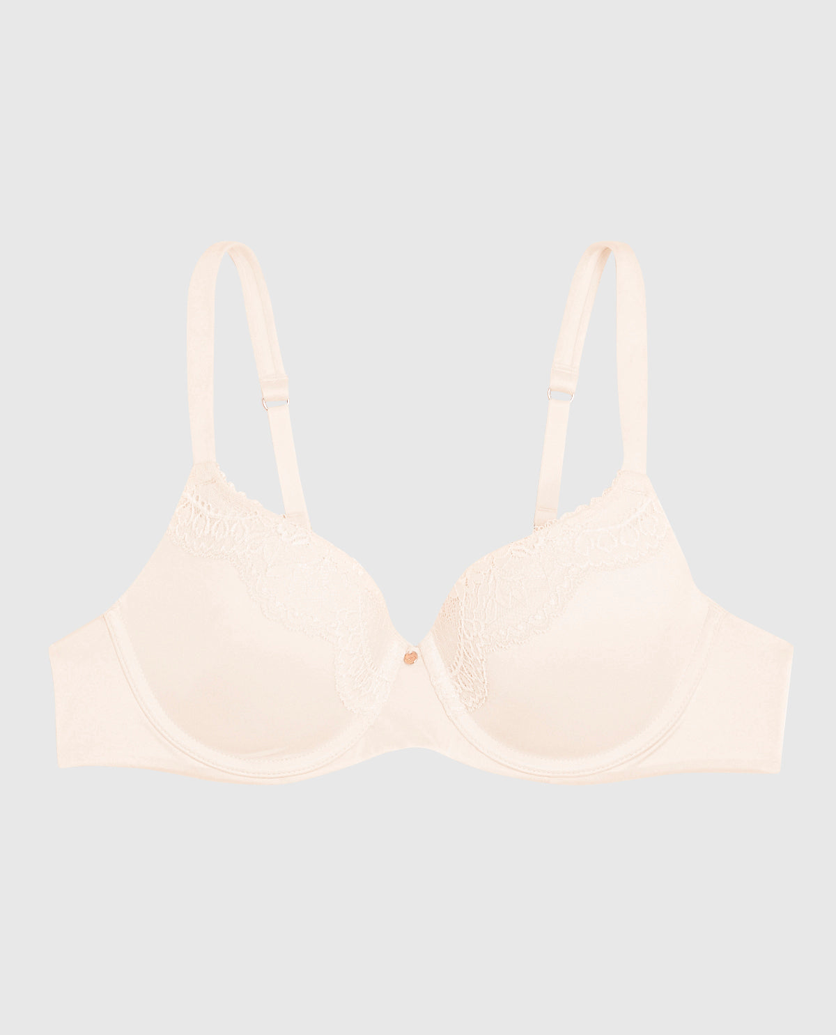 La Senza Lightly Lined Full Coverage Bra in Ivory Dawn
