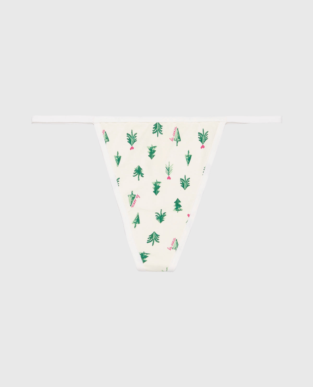 La Senza Ultrasoft Modal G-String Panty in Tiny Soft Trees