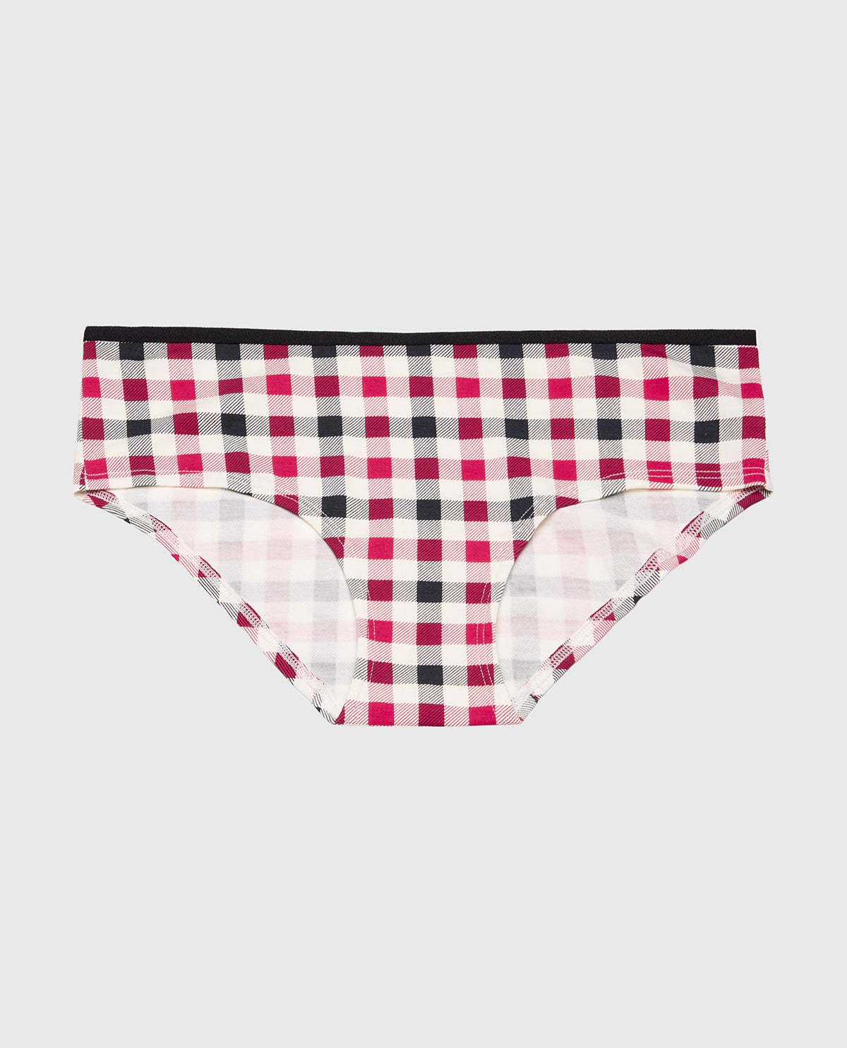 La Senza Ultrasoft Modal Hipster Panty in Soft Winter Gingham