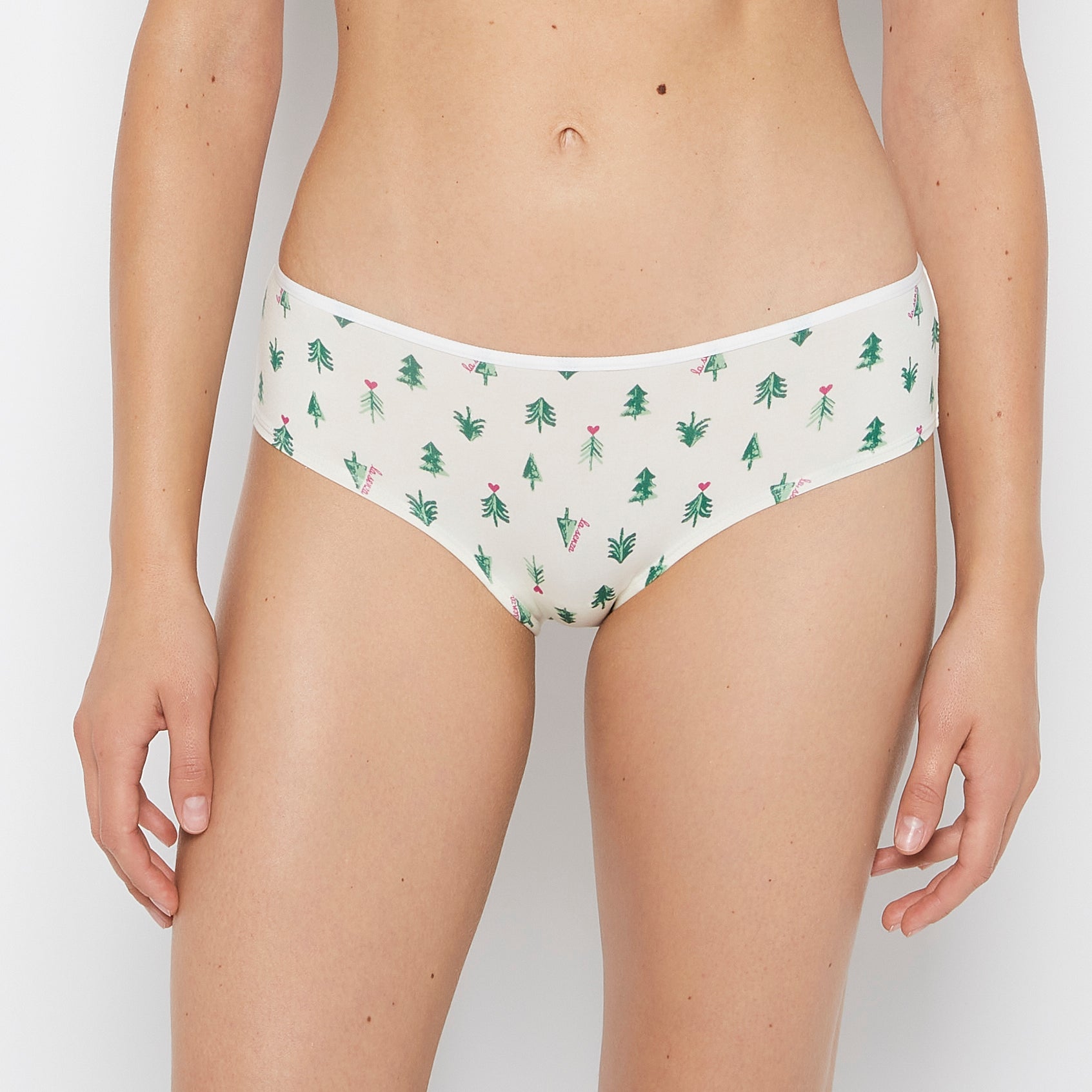 La Senza Ultrasoft Modal Hipster Panty in Tiny Soft Trees