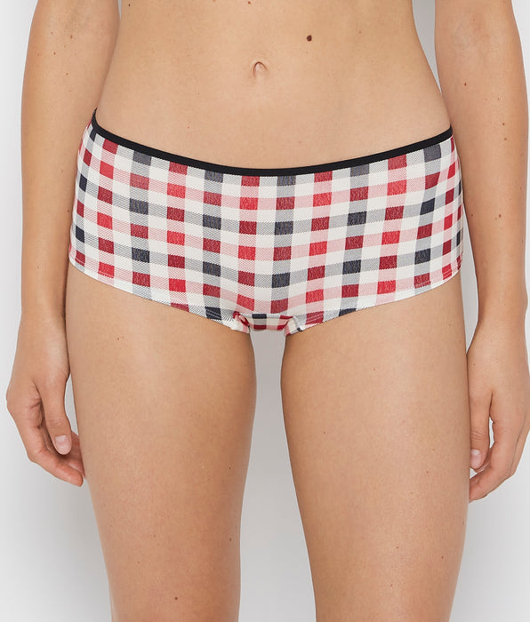 La Senza Ultrasoft Boyshort in Soft Winter Gingham