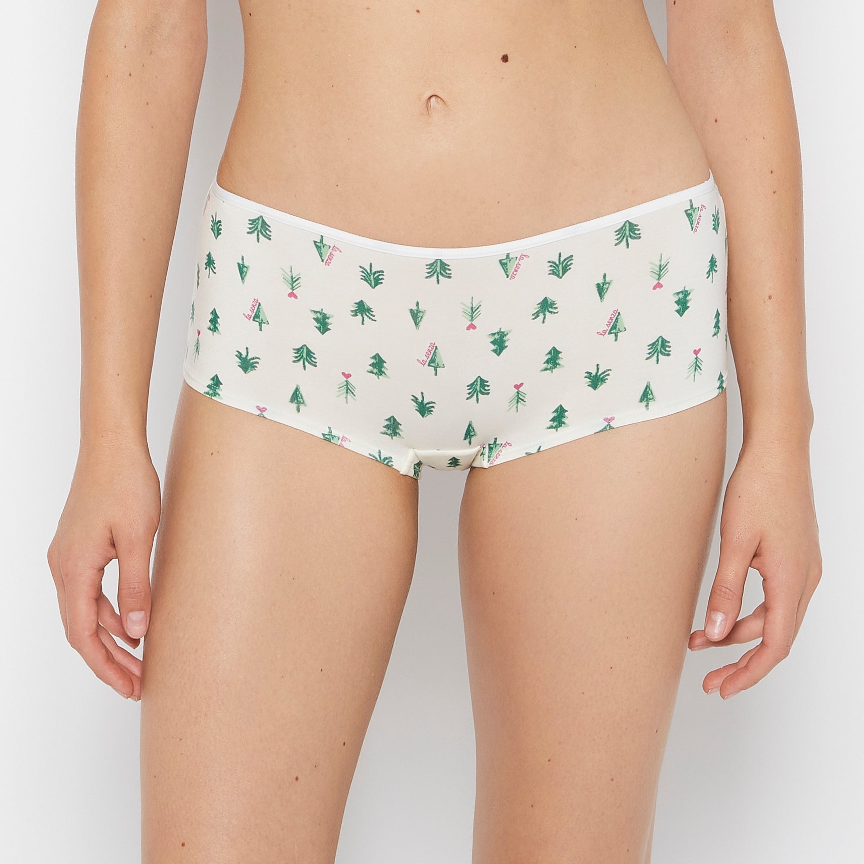 La Senza Ultrasoft Boyshort in Tiny Soft Trees