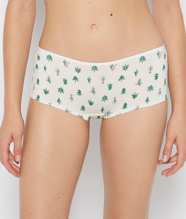 La Senza Ultrasoft Boyshort in Tiny Soft Trees