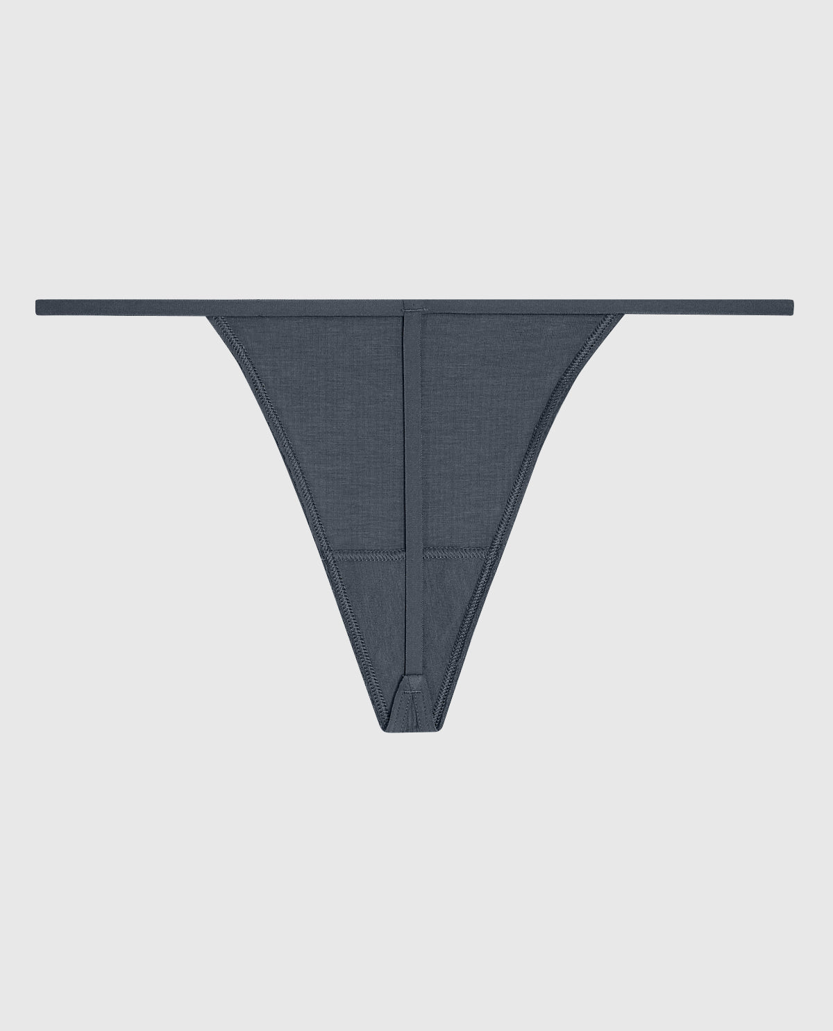 La Senza Ribbed G-String Panty in Stormy Weather