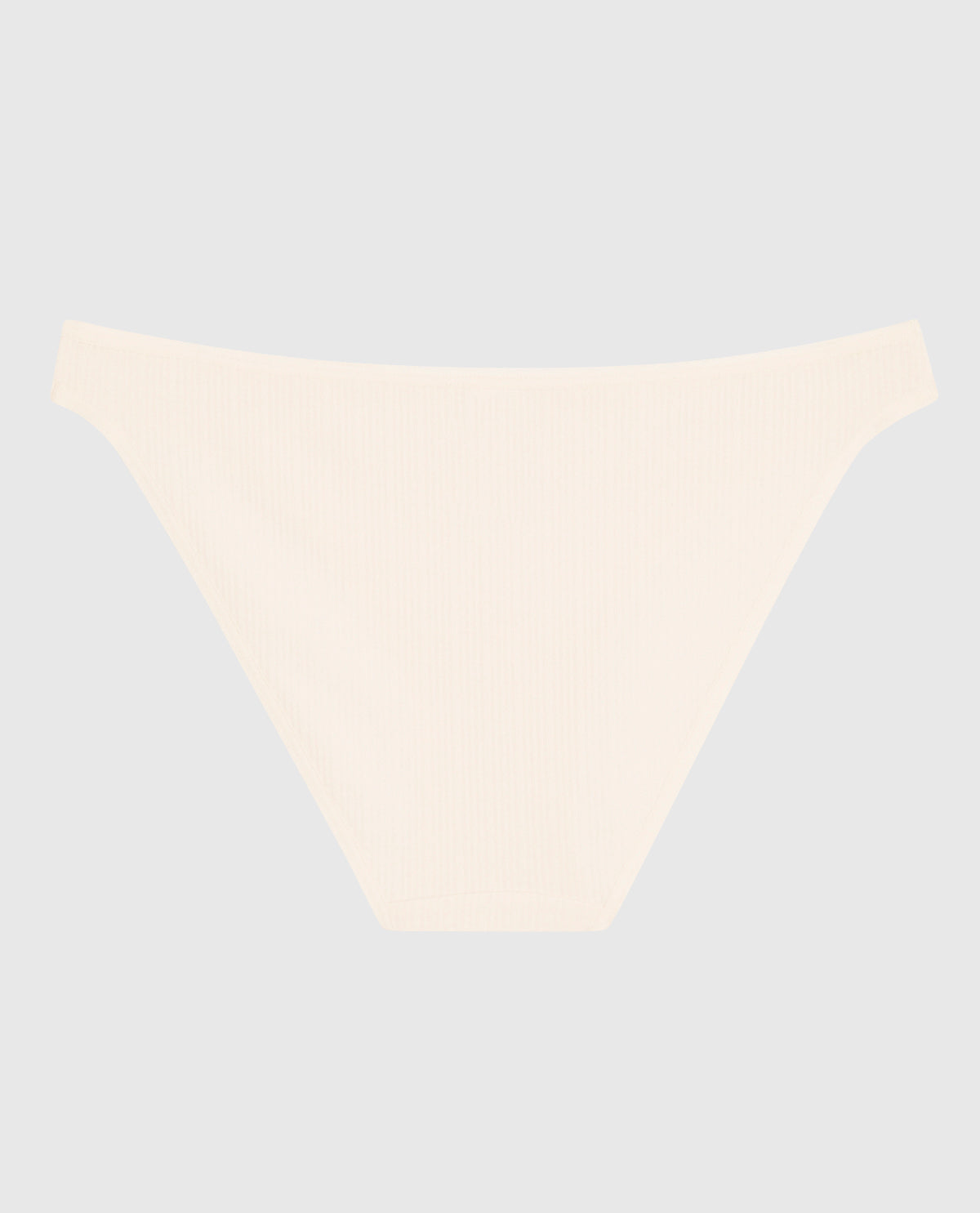 La Senza Ribbed Bikini Panty in Ivory Dawn
