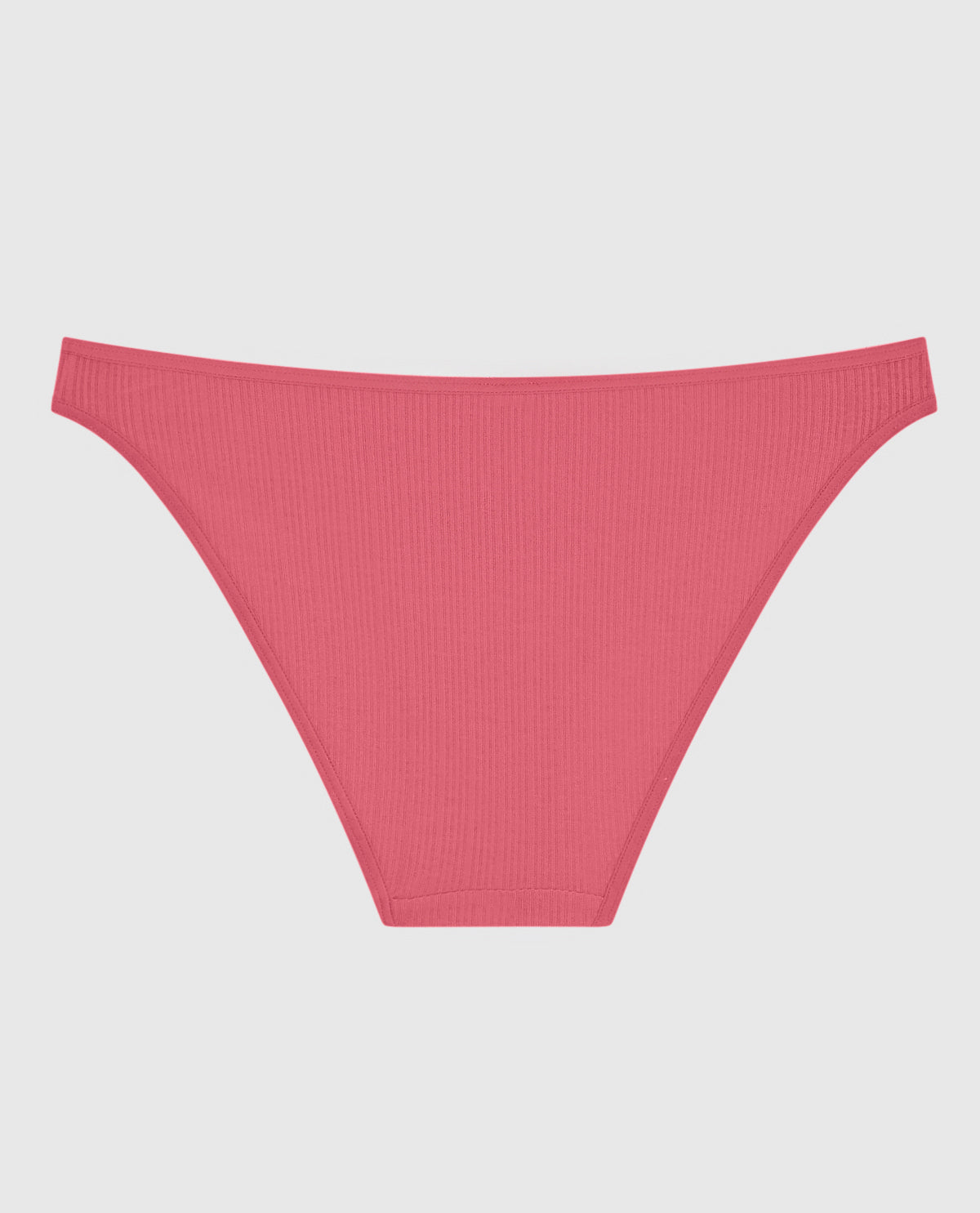 La Senza Ribbed Bikini Panty in Romantic Pink