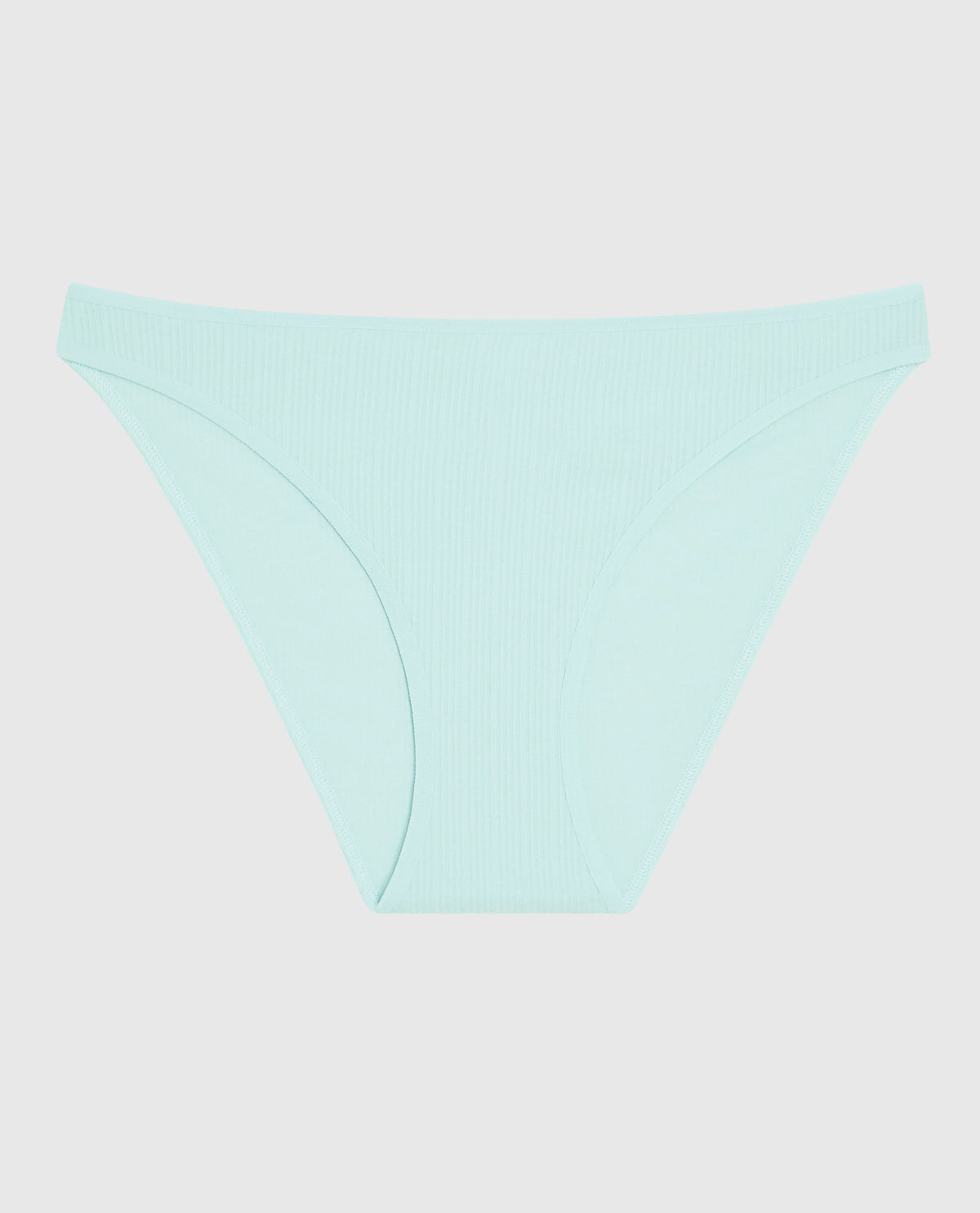 La Senza Ribbed Bikini Panty in Vista Blue